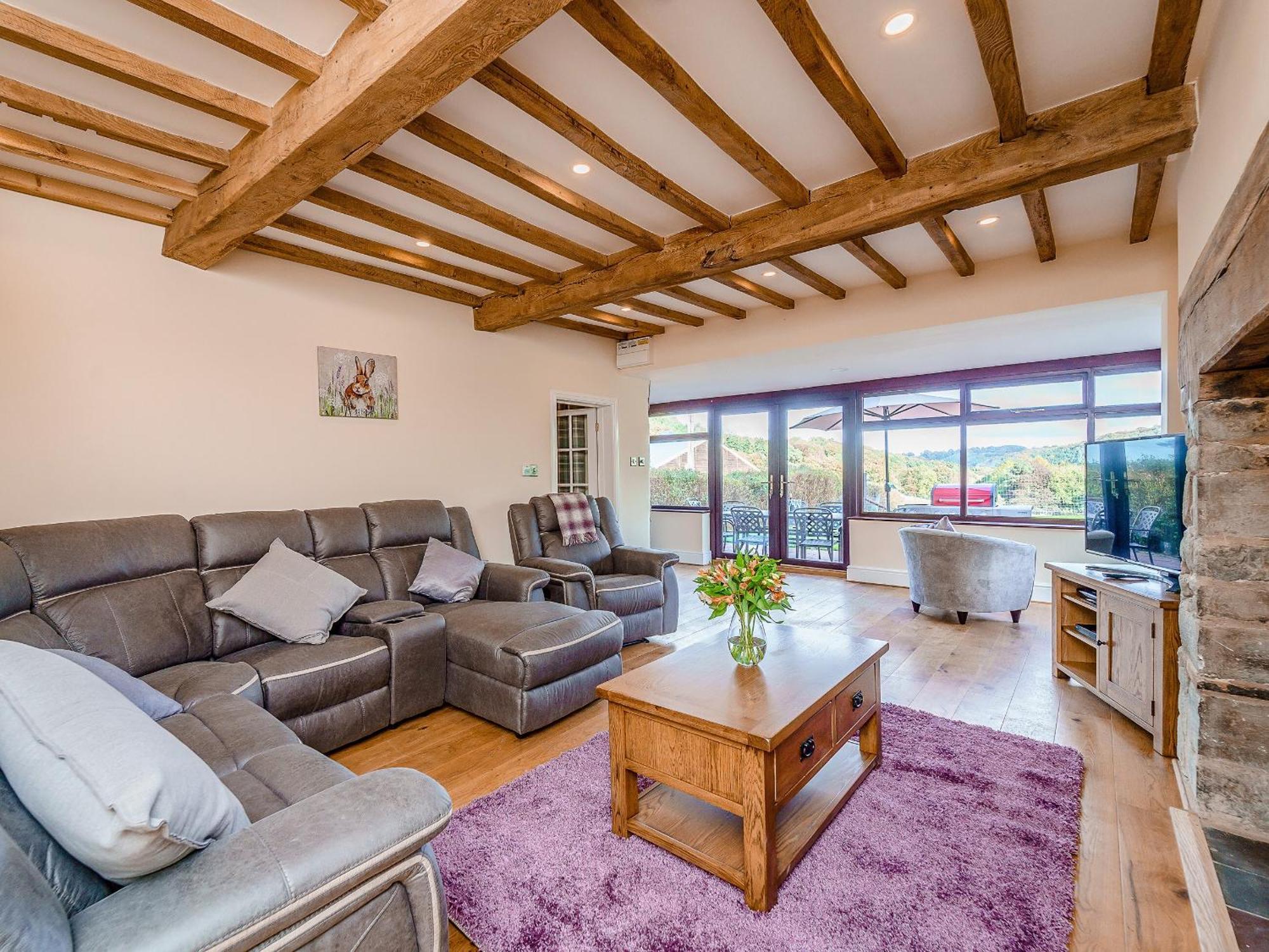 Villa Rhiew Banc à Aberhafesp Extérieur photo